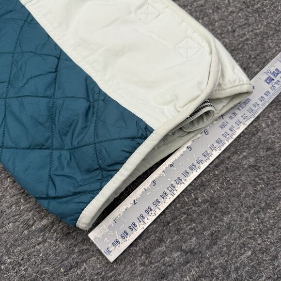 Free People Landscape View Ski Pants Women Blue Puffer Quilted Winter Outdoor - Picture 4 of 13